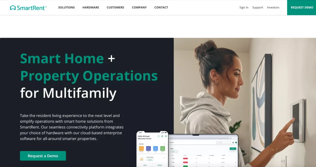 SmartRent is one of the top real estate tech startups
