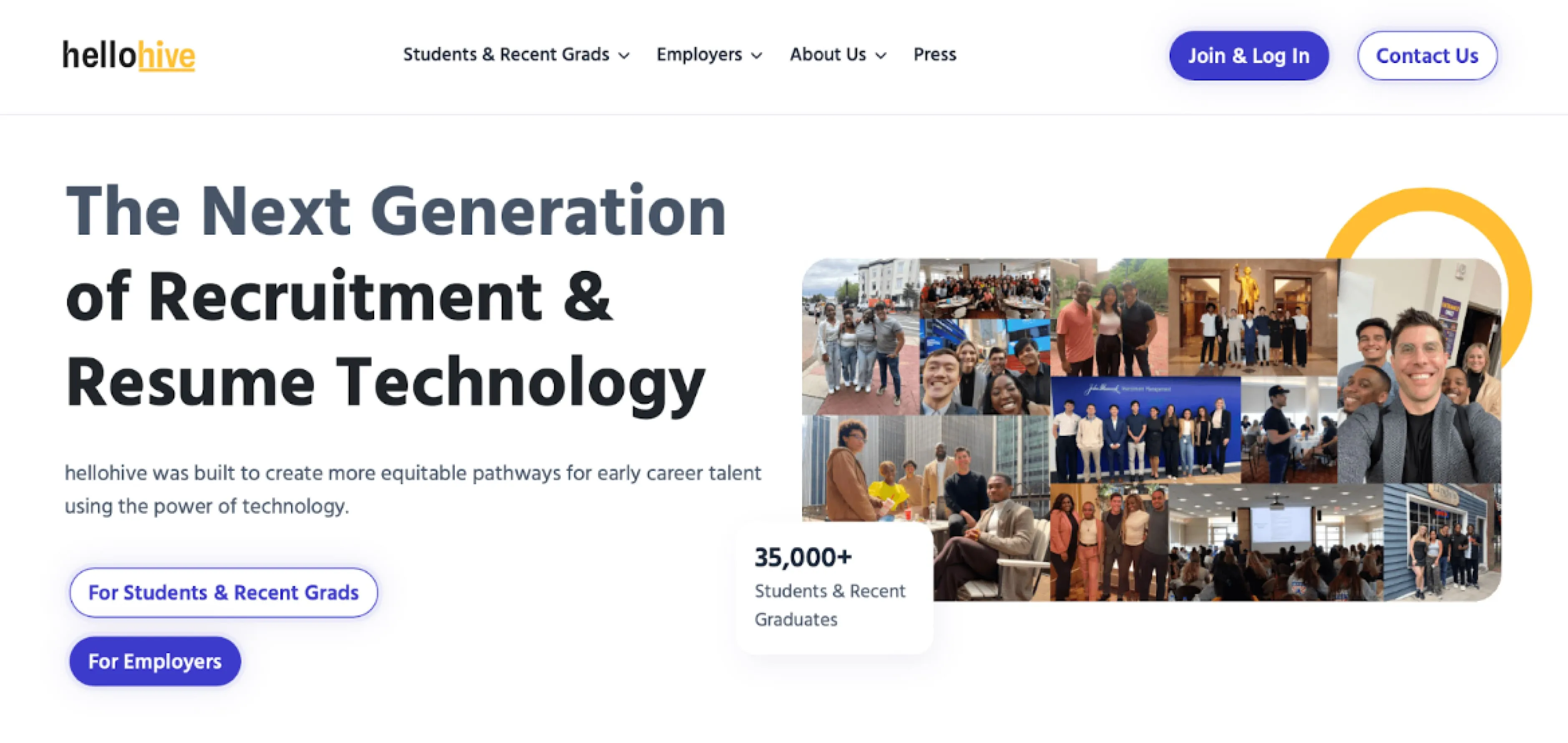 Hellohive edtech platform Hellohive home page