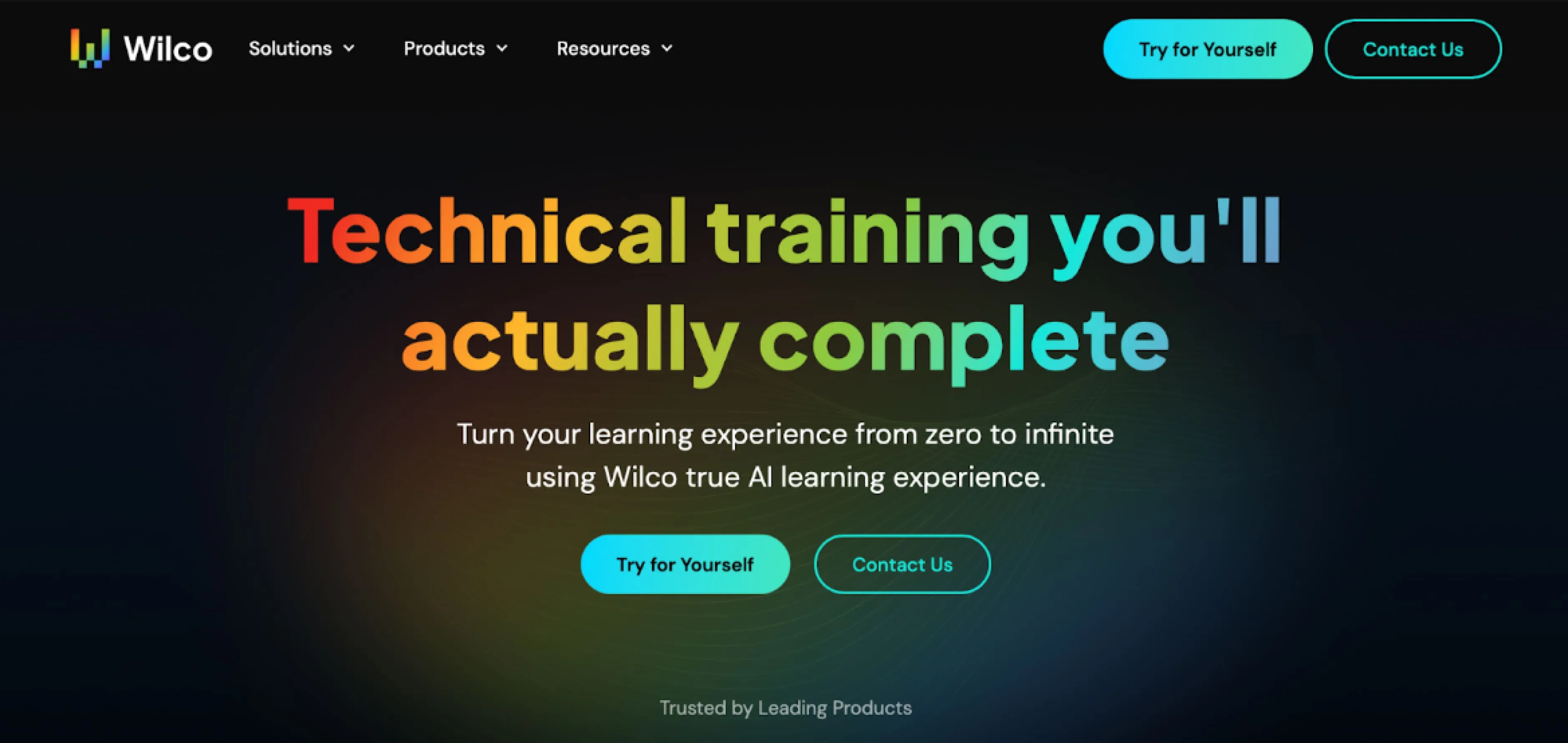 Wilco edtech platform Wilco home page
