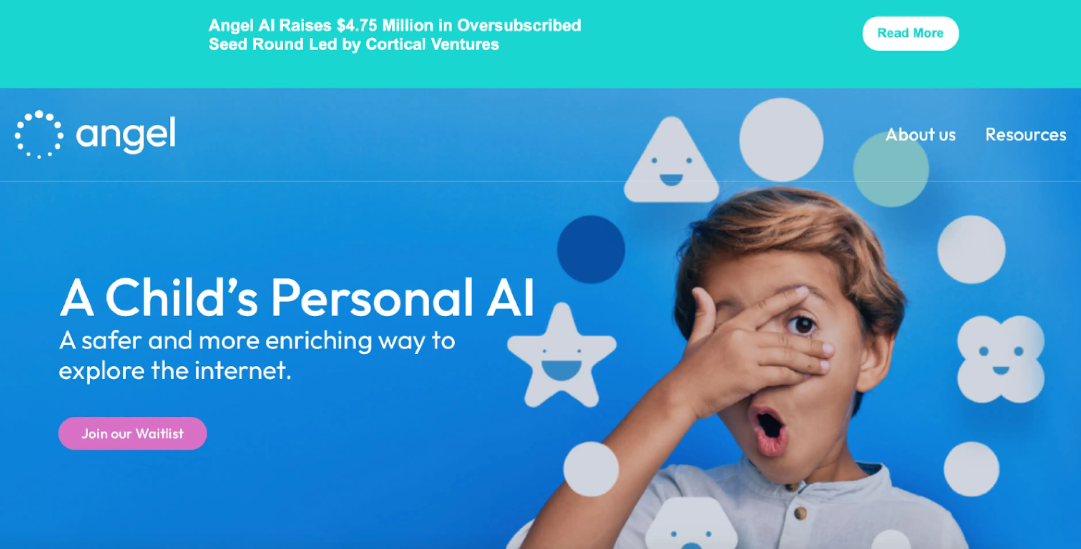 Angel AI Company edtech platform Angel AI Company home page
