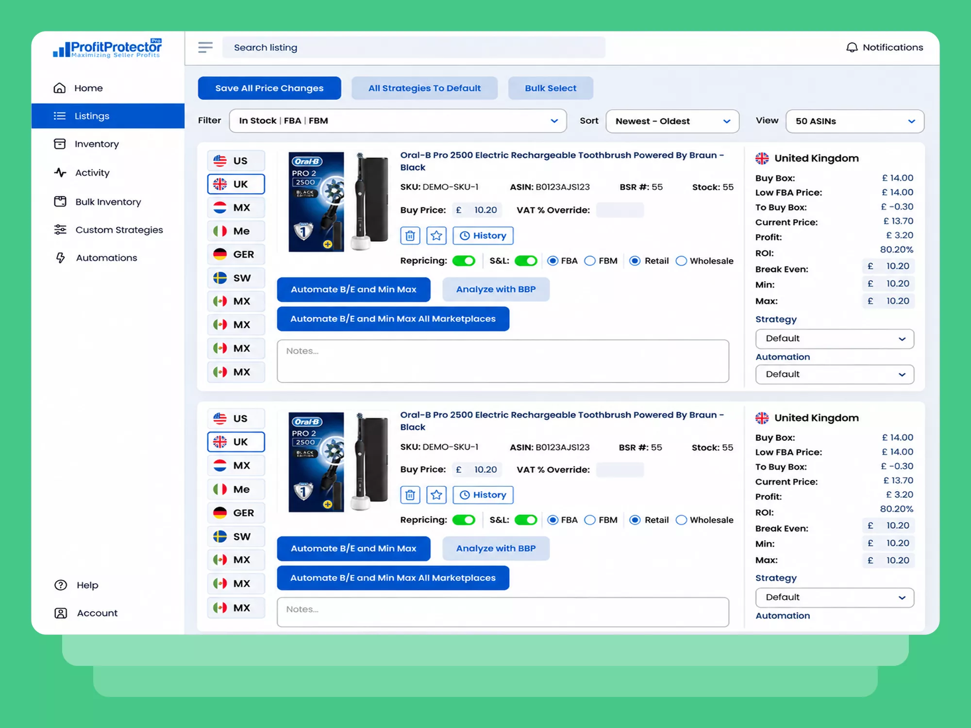 ProfitProtectorPro financial management tools