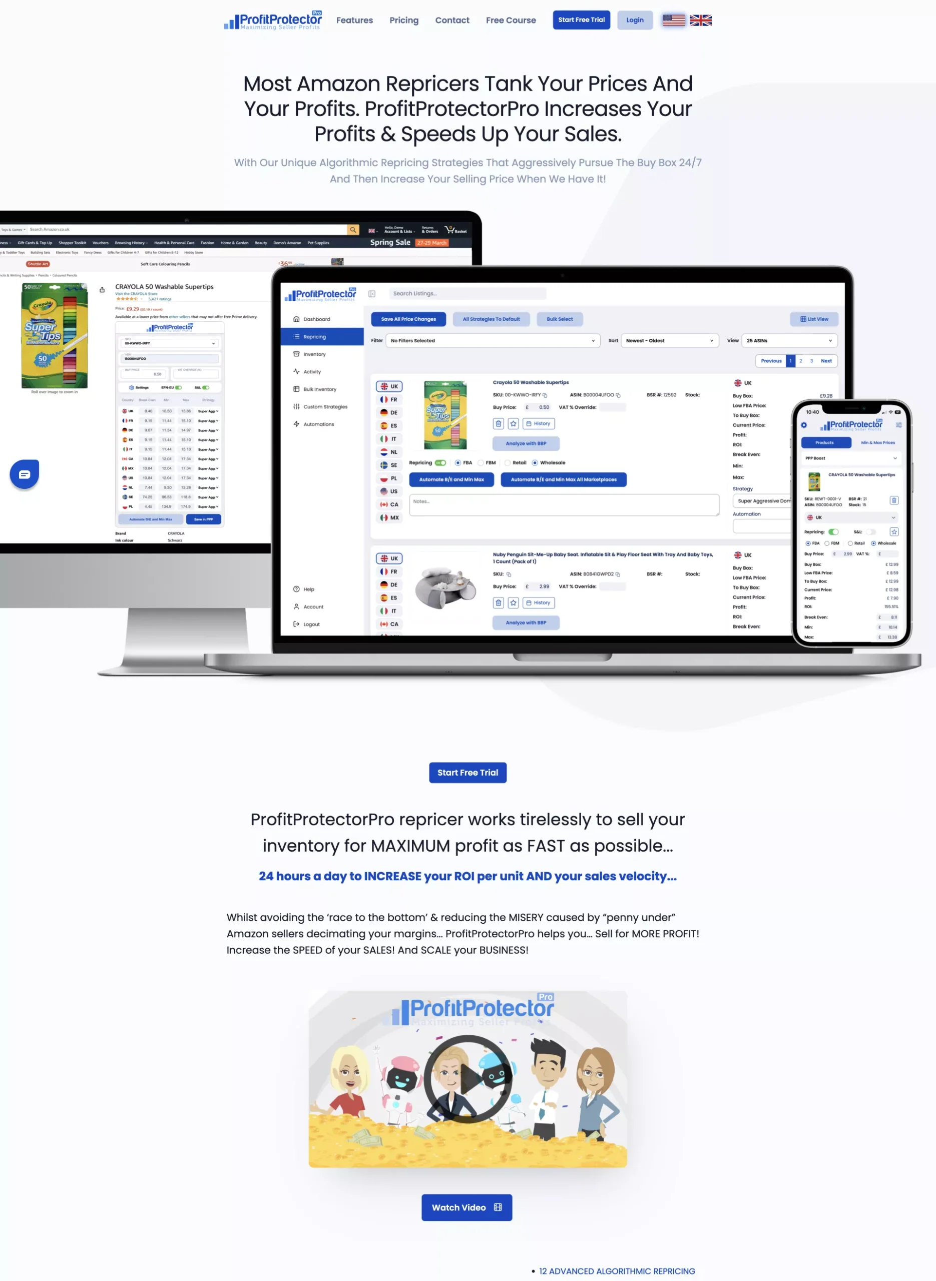 ProfitProtectorPro and BuyBotGo Amazon seller apps overview